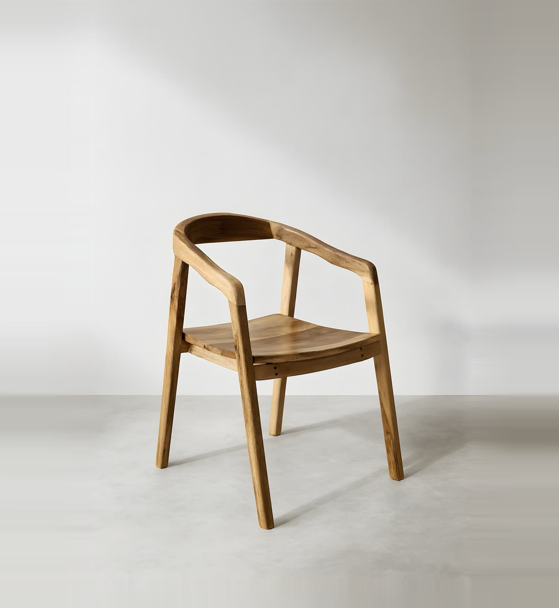 Silla Teca Madera