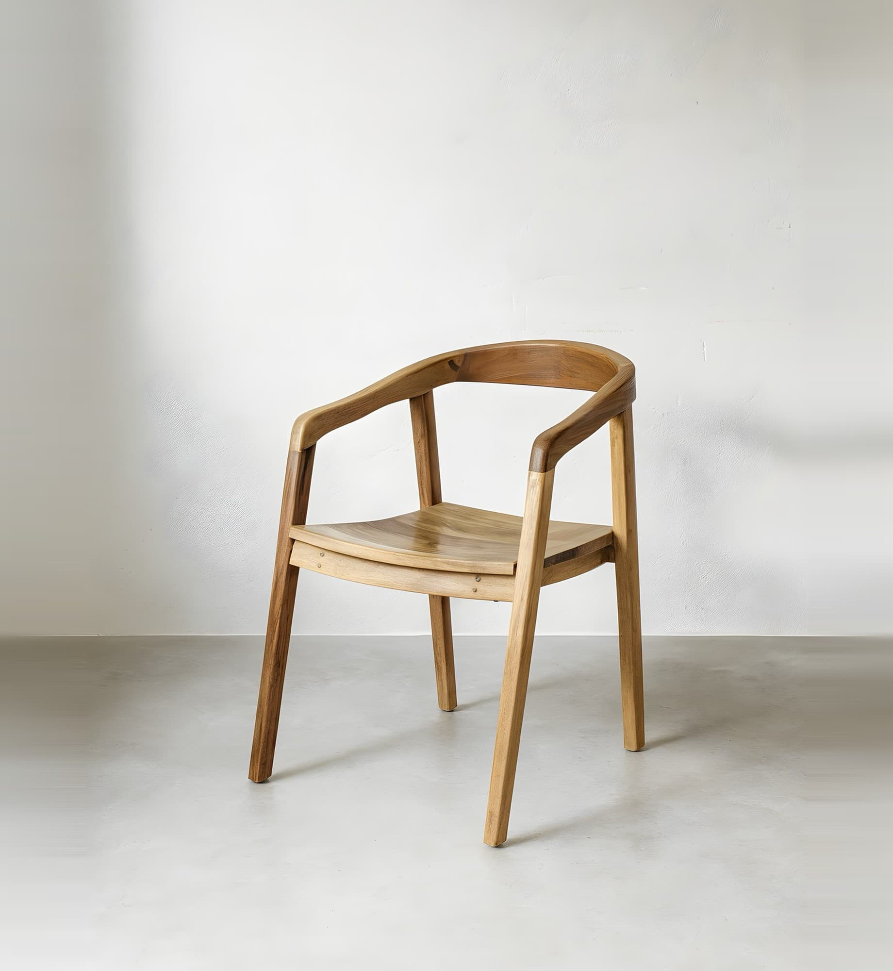 Silla Teca Madera
