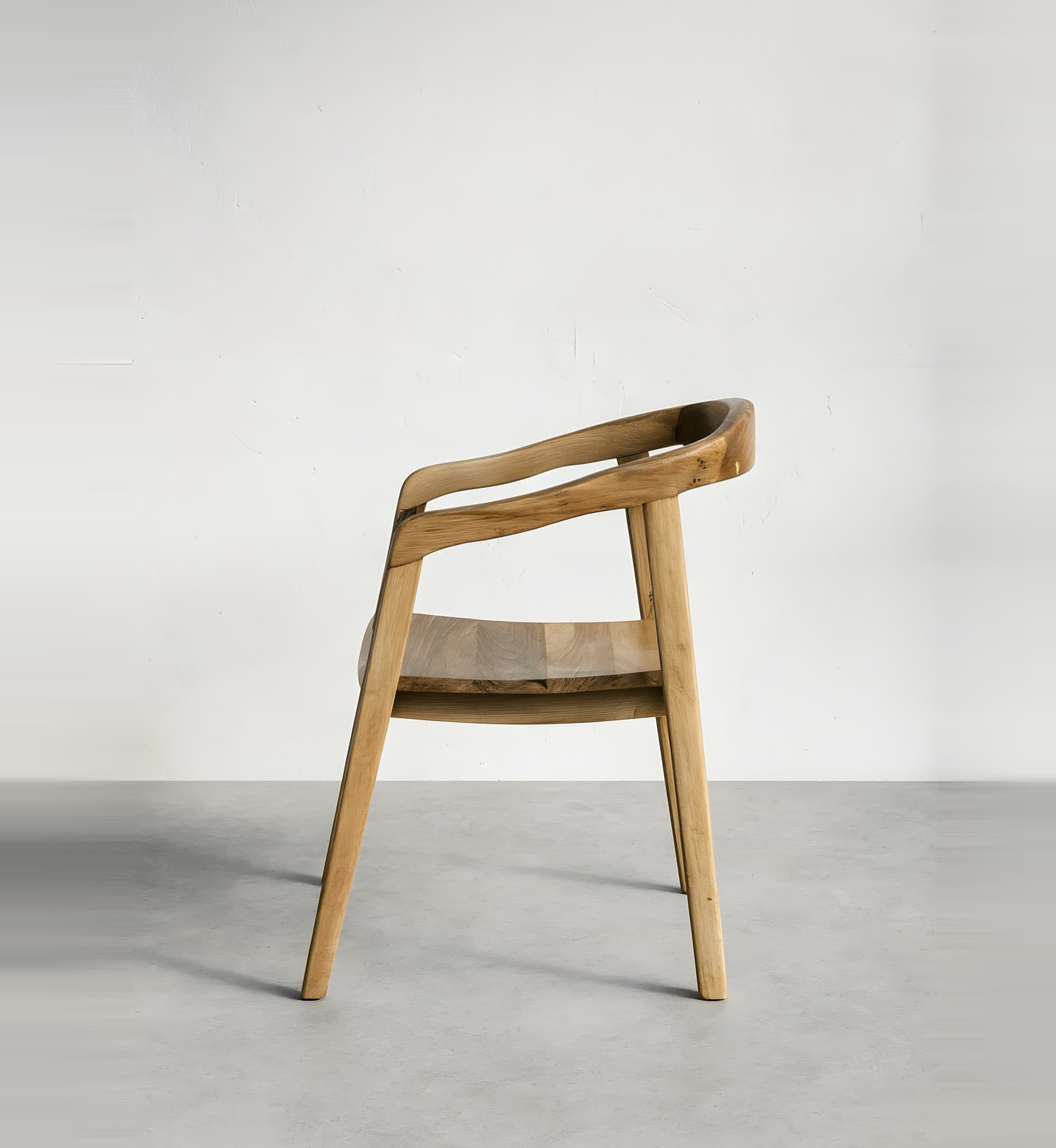 Silla Teca Madera