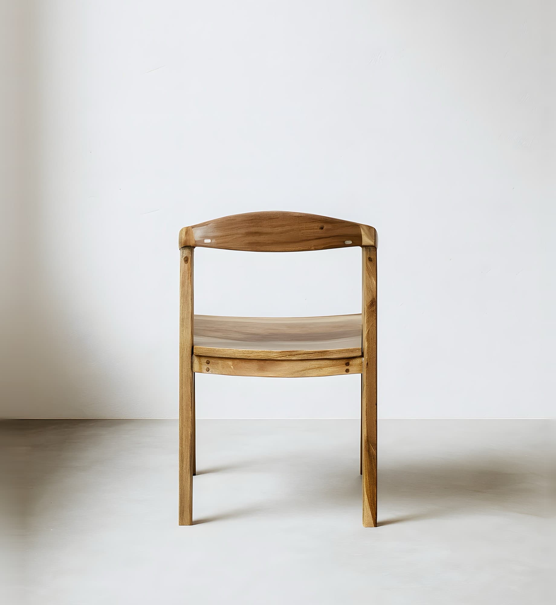 Silla Teca Madera