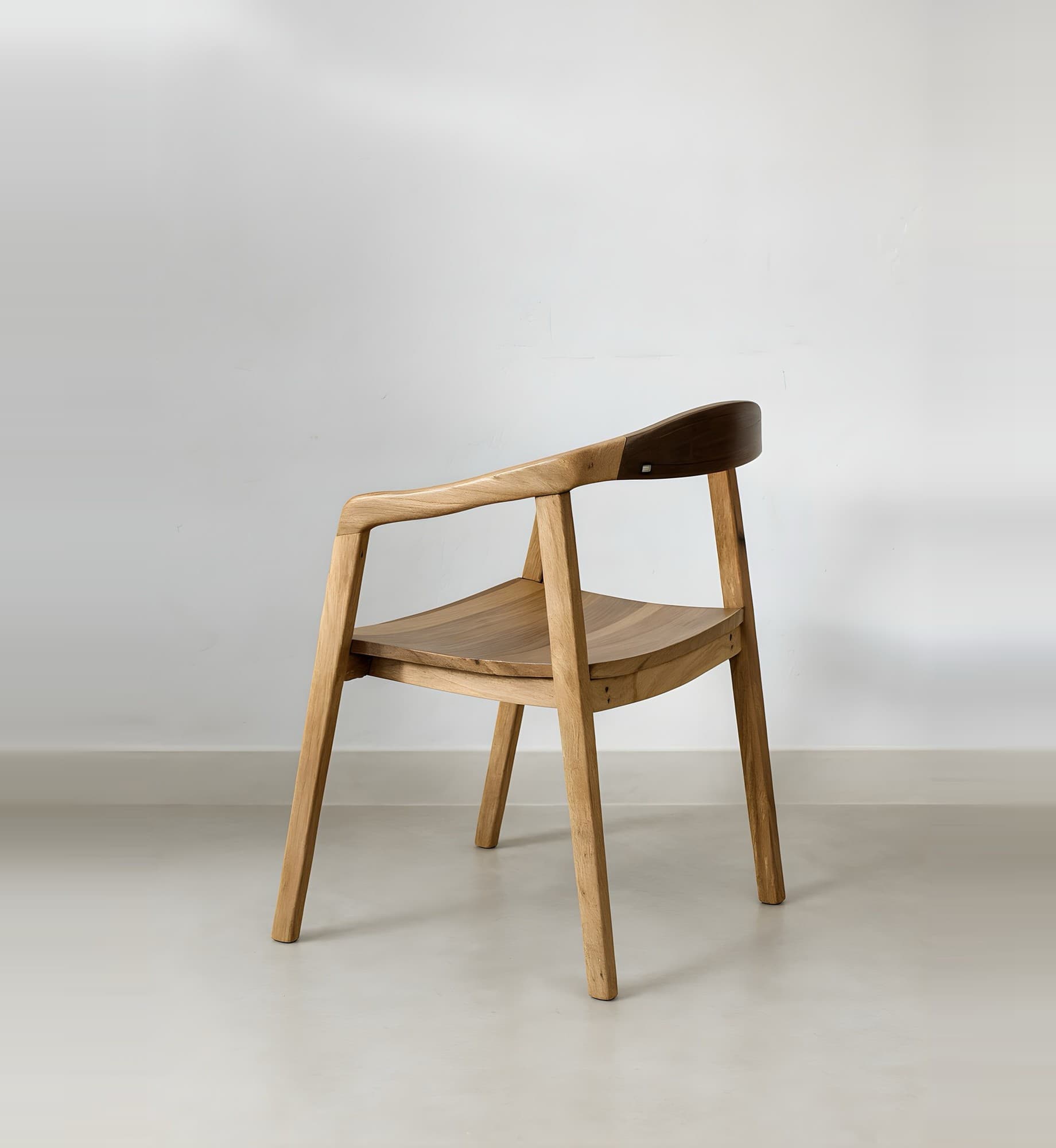 Silla Teca Madera