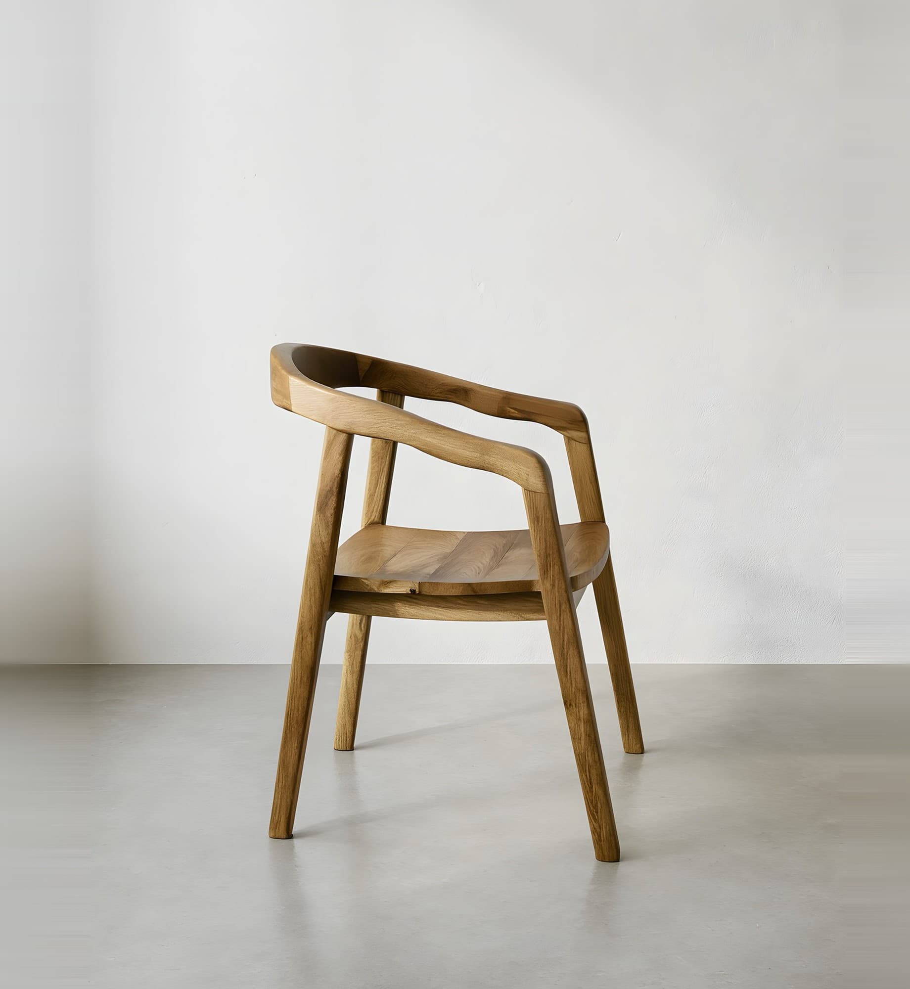 Silla Teca Madera